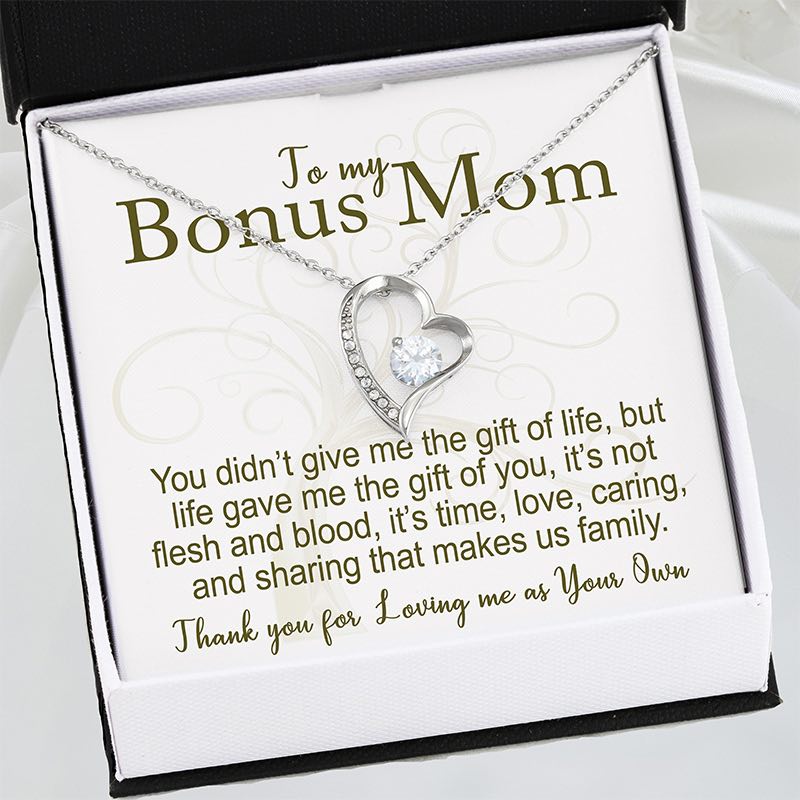 bonus mom necklace - Gifts For Family Online