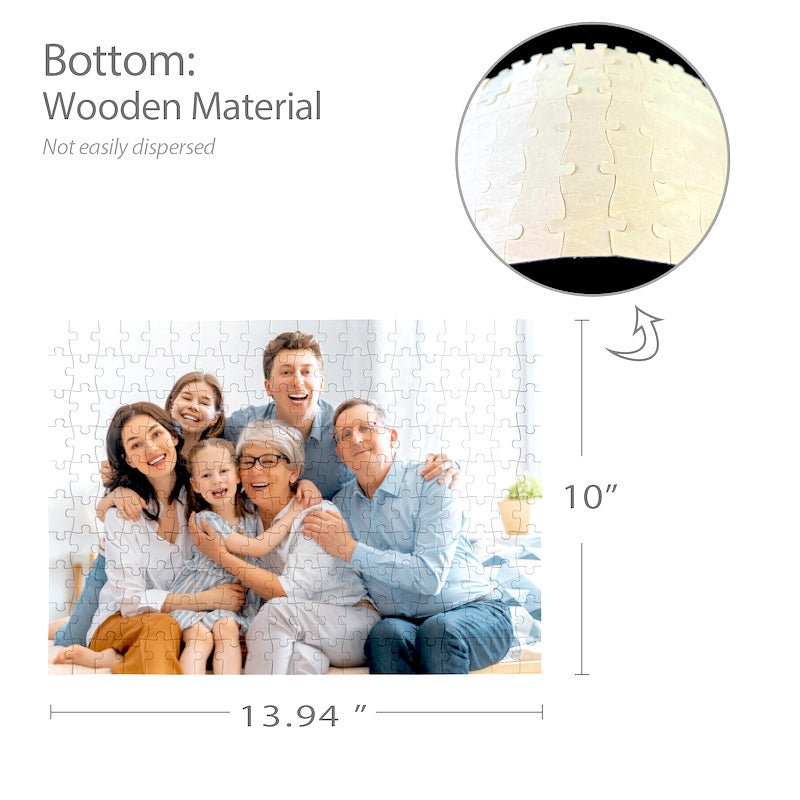 Personalized Wooden Jigsaw - Gifts For Family Online
