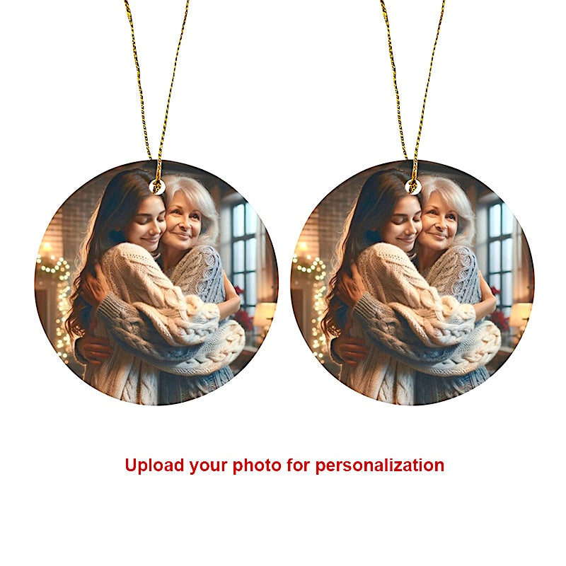 Round Ceramic Ornament - Gifts For Family Online