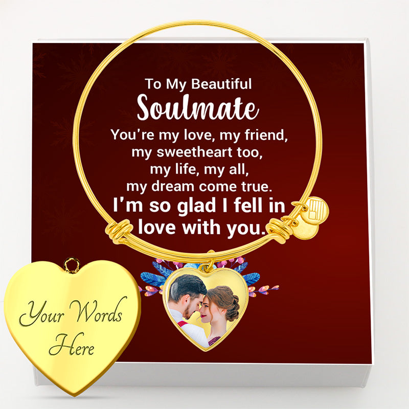 Engraved Photo Bracelet - Gifts For Family Online
