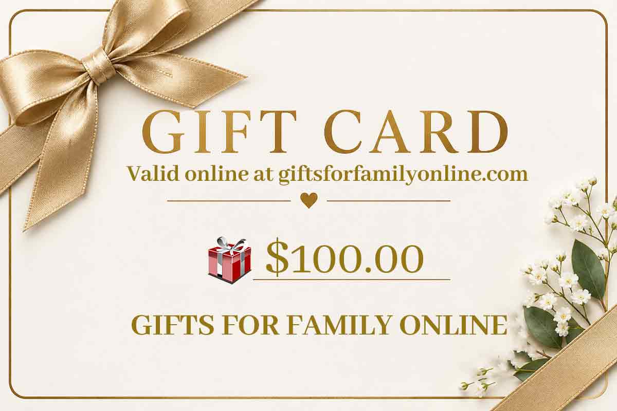 Gifts For Family Online Gift Card