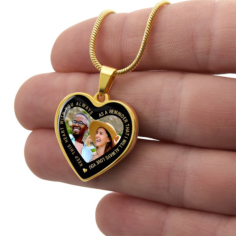 personalised heart necklace - Gifts For Family Online
