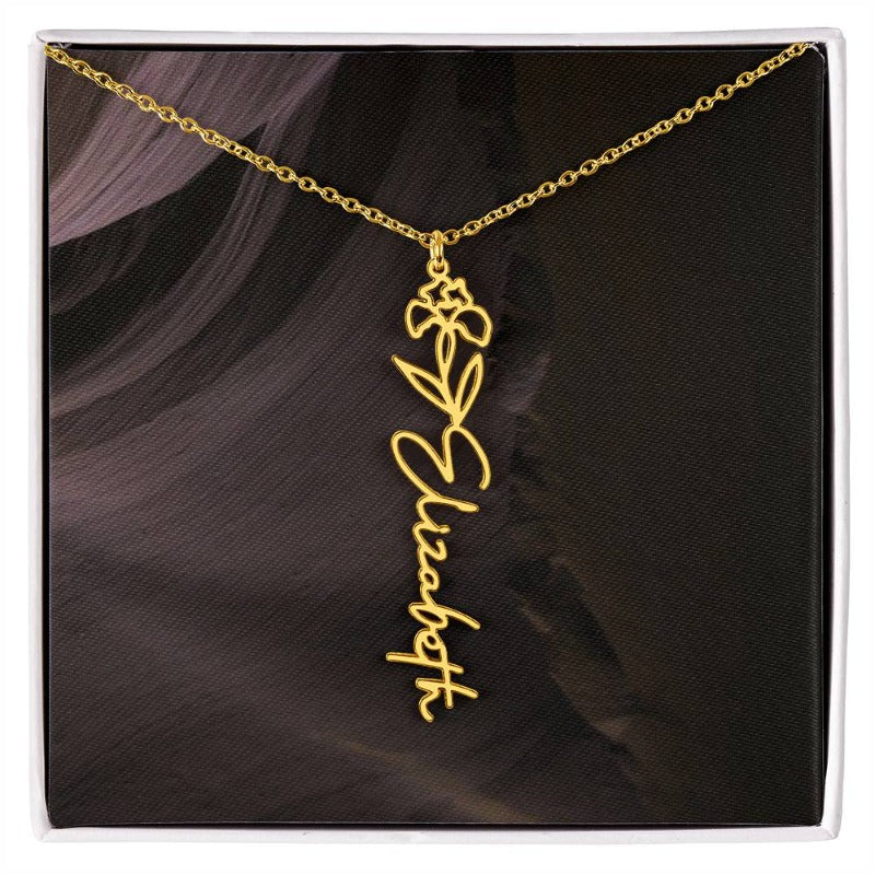february flower necklace - Gifts For Family Online