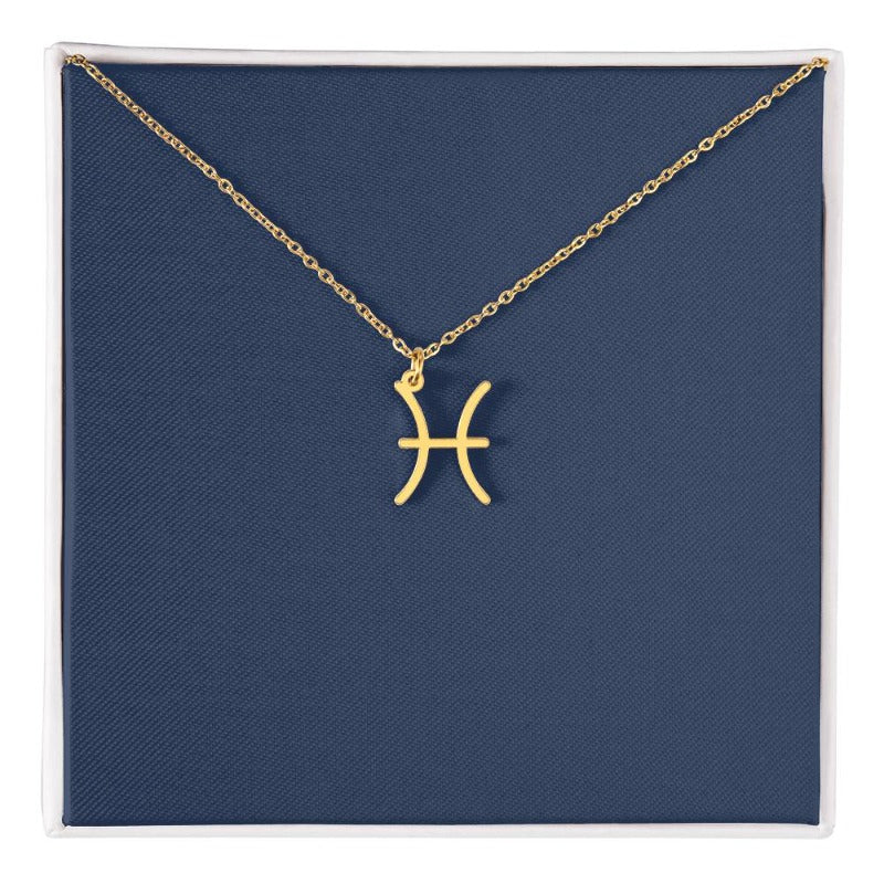 gold pisces necklace - Gifts For Family Online