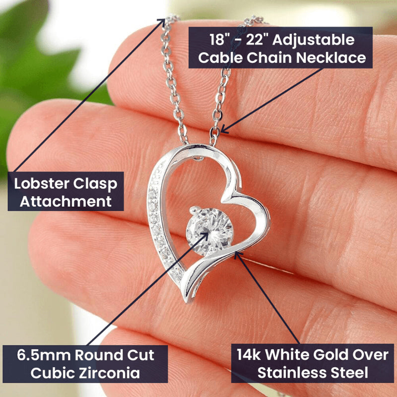 heart necklace gift - Gifts For Family Online