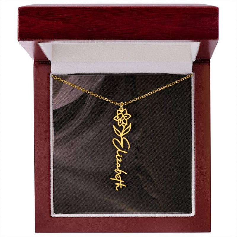 personalized name necklace - Gifts For Family Online