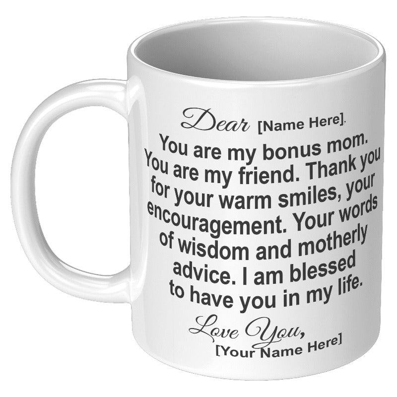 bonus mom mug - Gifts For Family Online