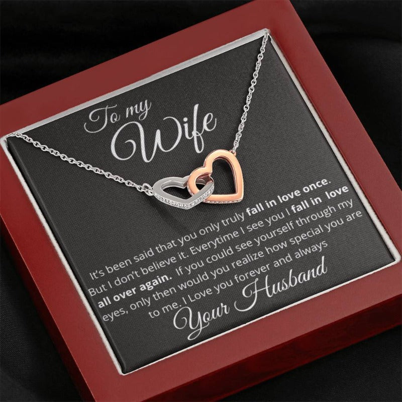 To My Wife Necklace - Gifts For Family Online