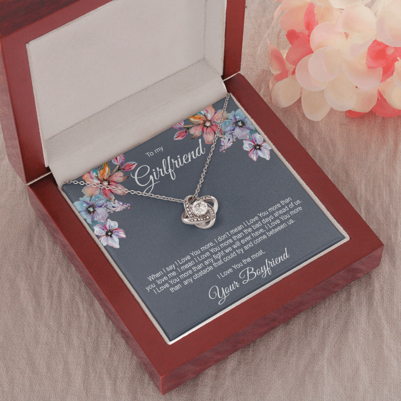 message necklace for girlfriend - Gifts For Family Online