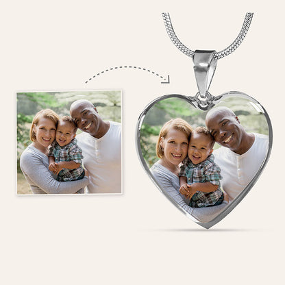Custom Photo Necklace Personalized Gifts For Her Birthday Anniversary