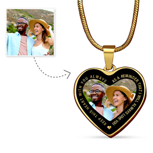 Custom Photo Necklace - Gifts For Family Online