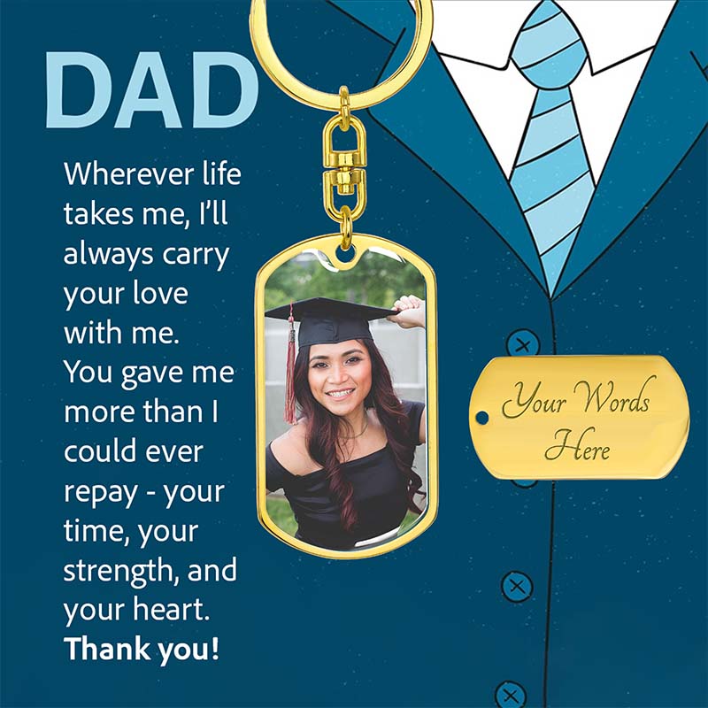 father's day keychains - Gifts For Family Online