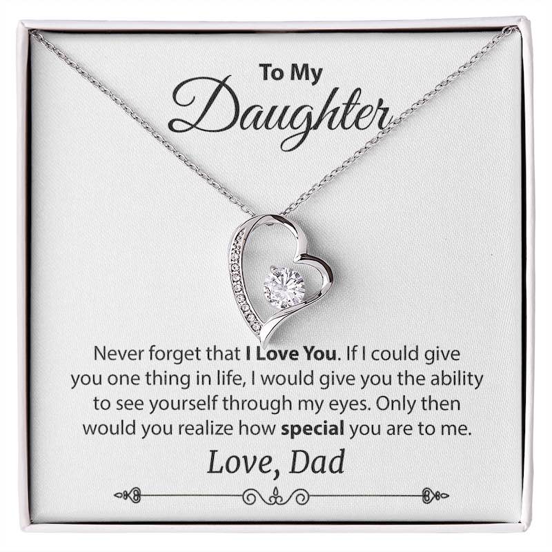 Daughter Message Jewelry - Gifts For Family Online