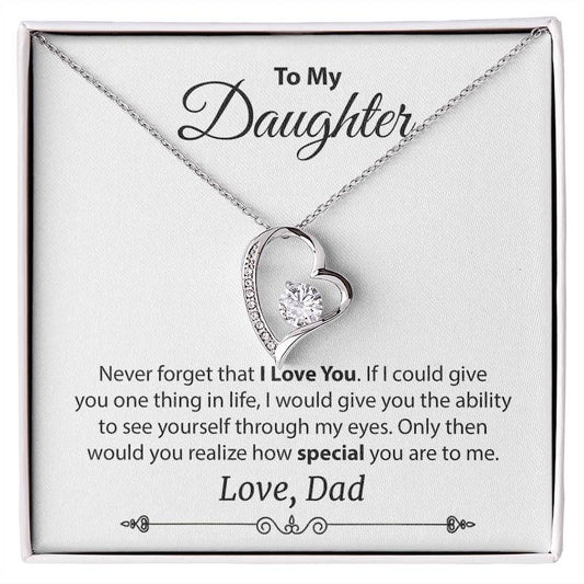Daughter Message Jewelry - Gifts For Family Online
