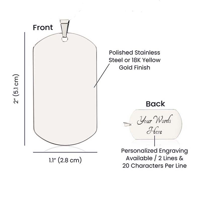 dog tag keychain - Gifts For Family Online