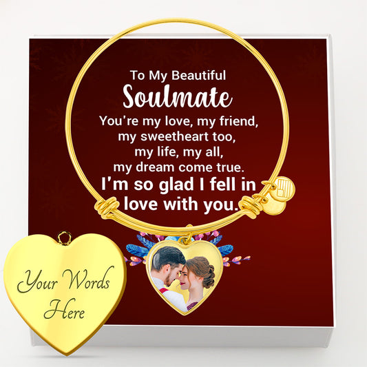 Engraved Photo Bracelet - Gifts For Family Online