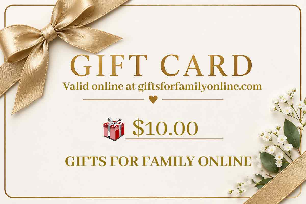Gifts For Family Online Gift Card
