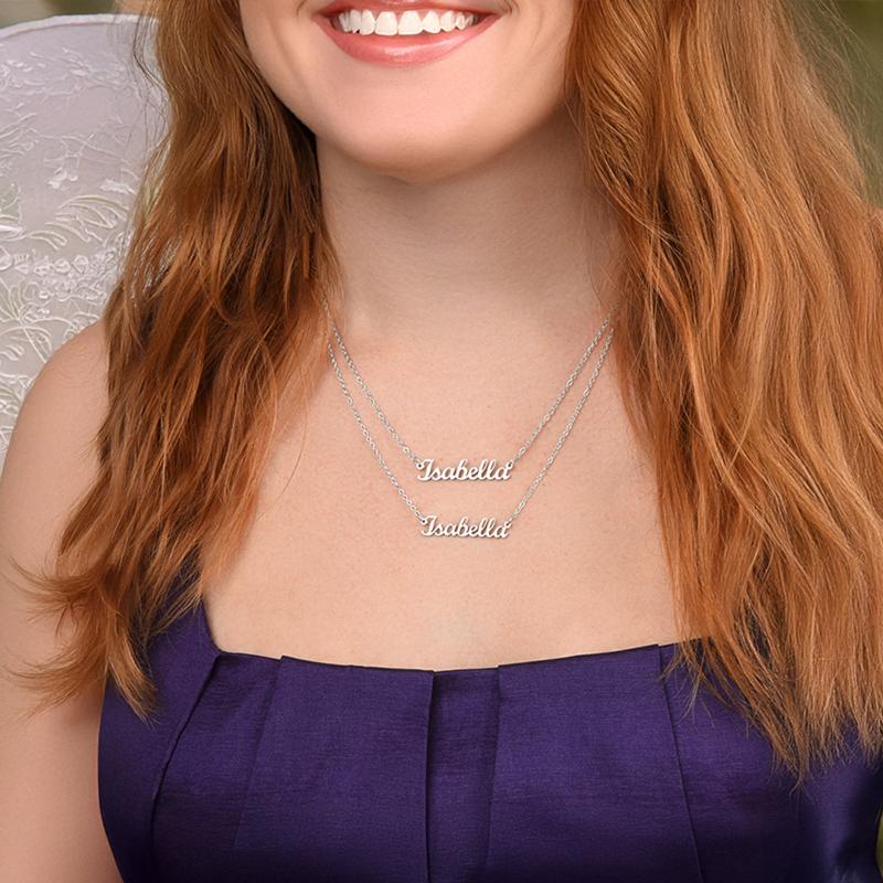 script name necklace - Gifts For Family Online