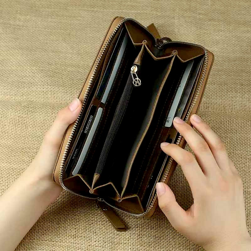 engraved men wallet - Gifts For Family Online