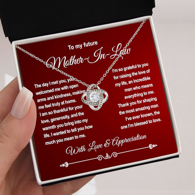 Mother-in-law Necklace - Gifts For Family Online