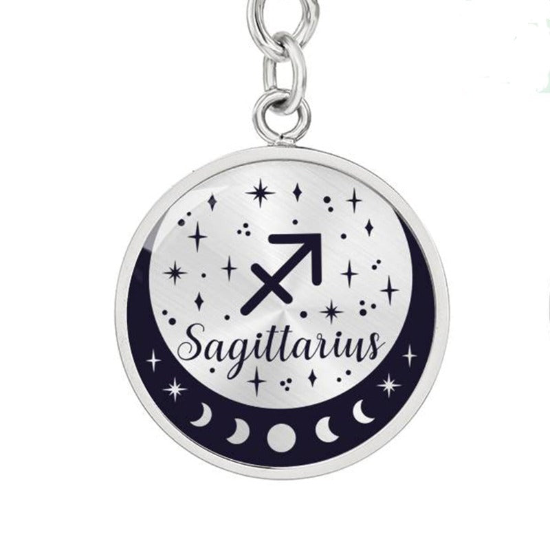 sagittarius zodiac keychain - Gifts For Family Online