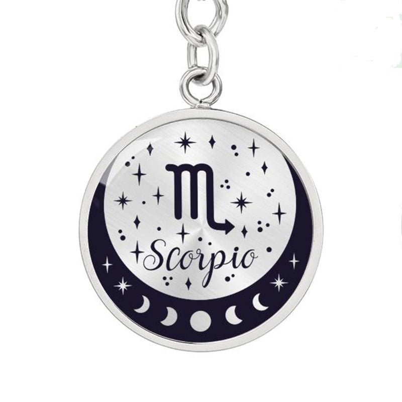 scorpio zodiac keychain - Gifts For Family Online
