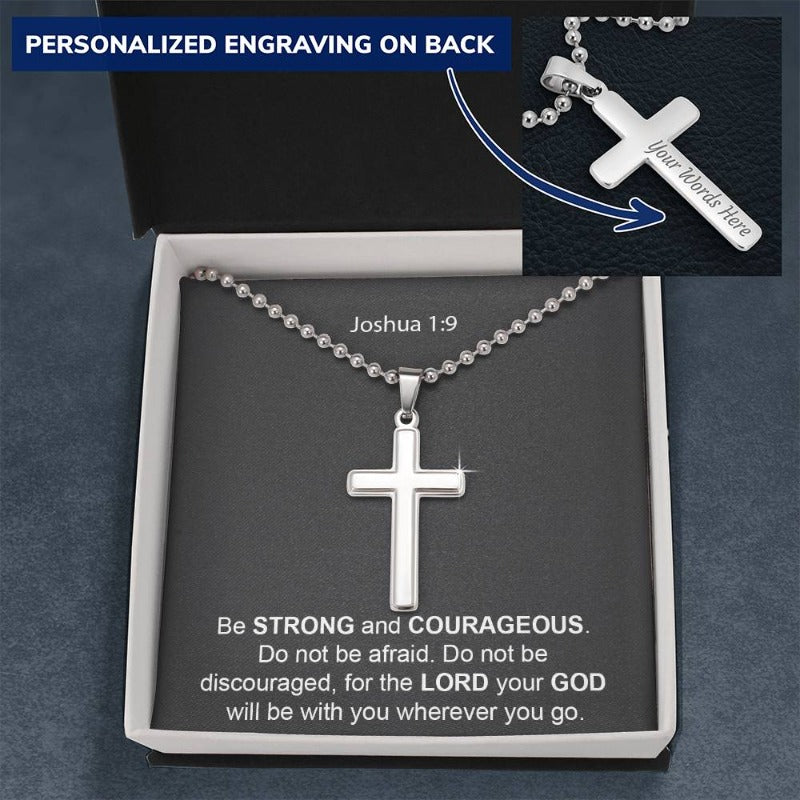cross necklace for son - Gifts For Family Online