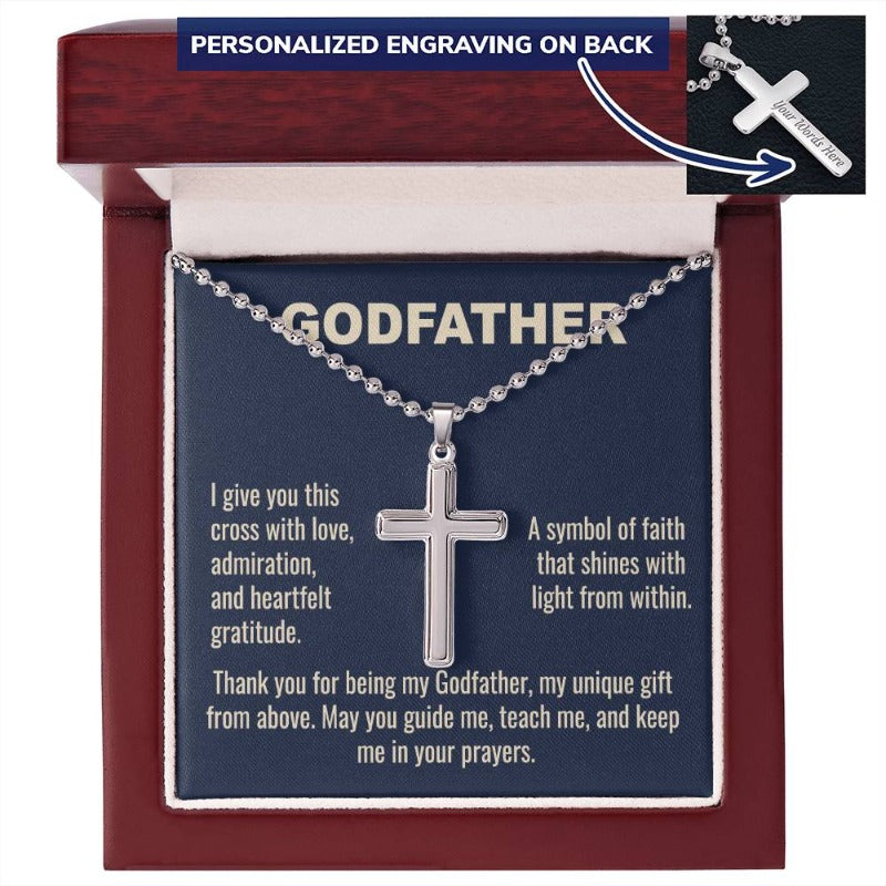 godfather cross necklace - Gifts For Family Online