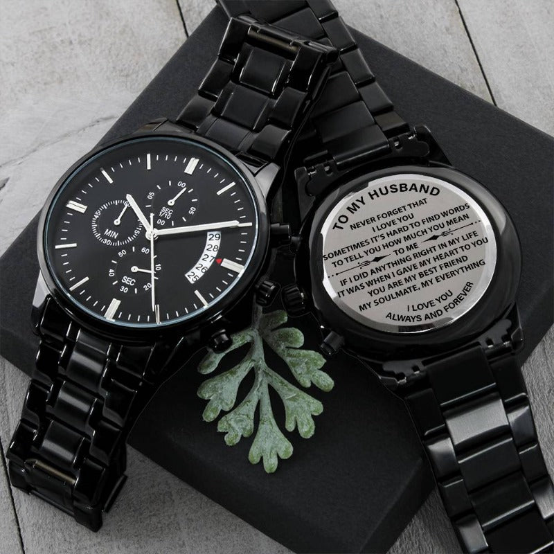 engraved watches for men - Gifts For Family Online
