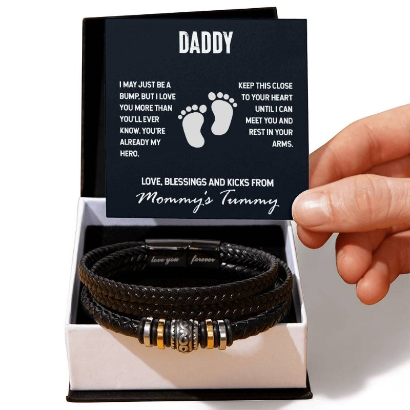 dad message bracelet - Gifts For Family Online