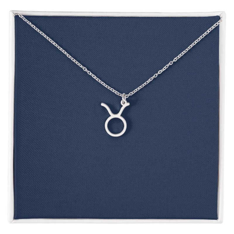 silver taurus necklace - Gifts For Family Online