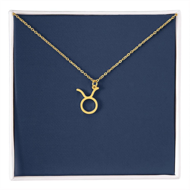 gold taurus necklace - Gifts For Family Online