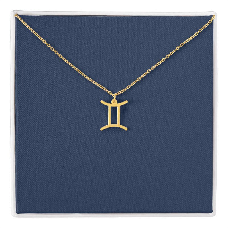 gold gemini necklace - Gifts For Family Online