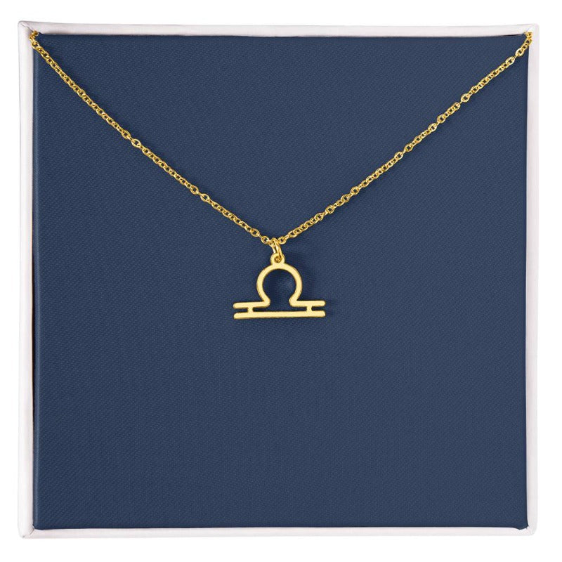 gold libra necklace - Gifts For Family Online