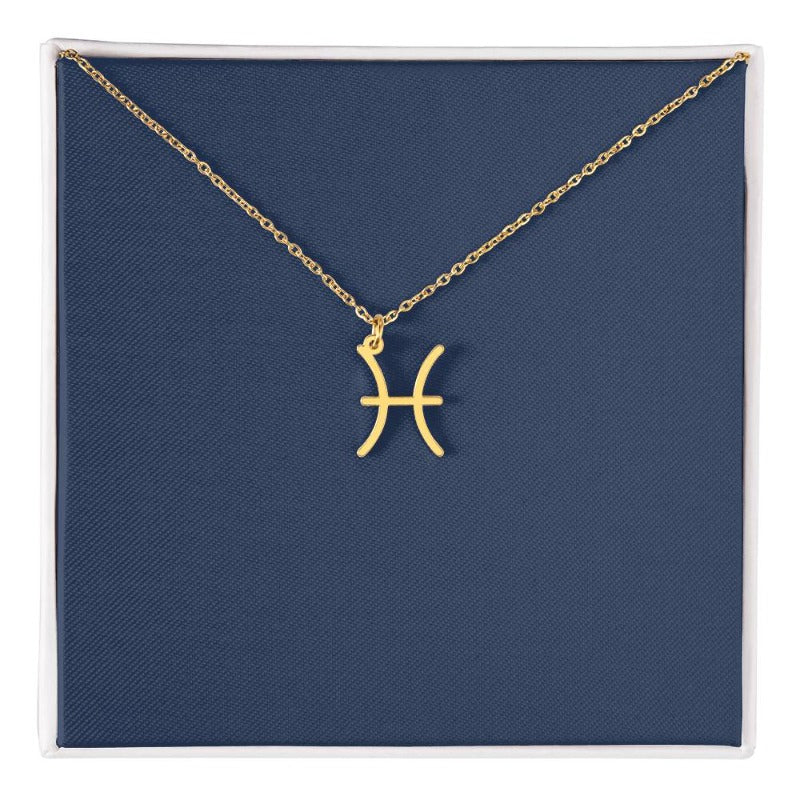 gold pisces necklace - Gifts For Family Online