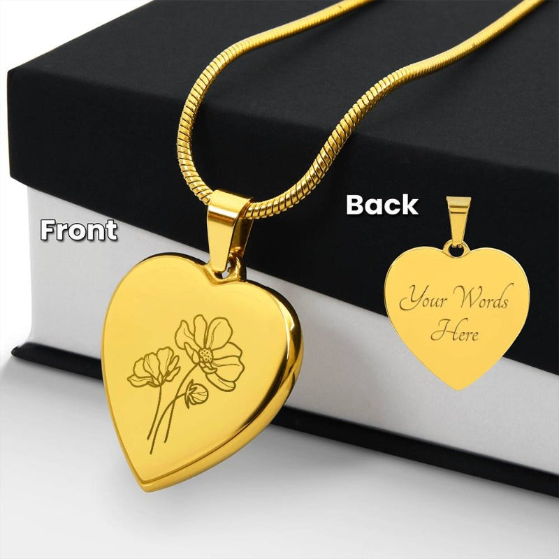 flower necklace - Gifts For Family Online