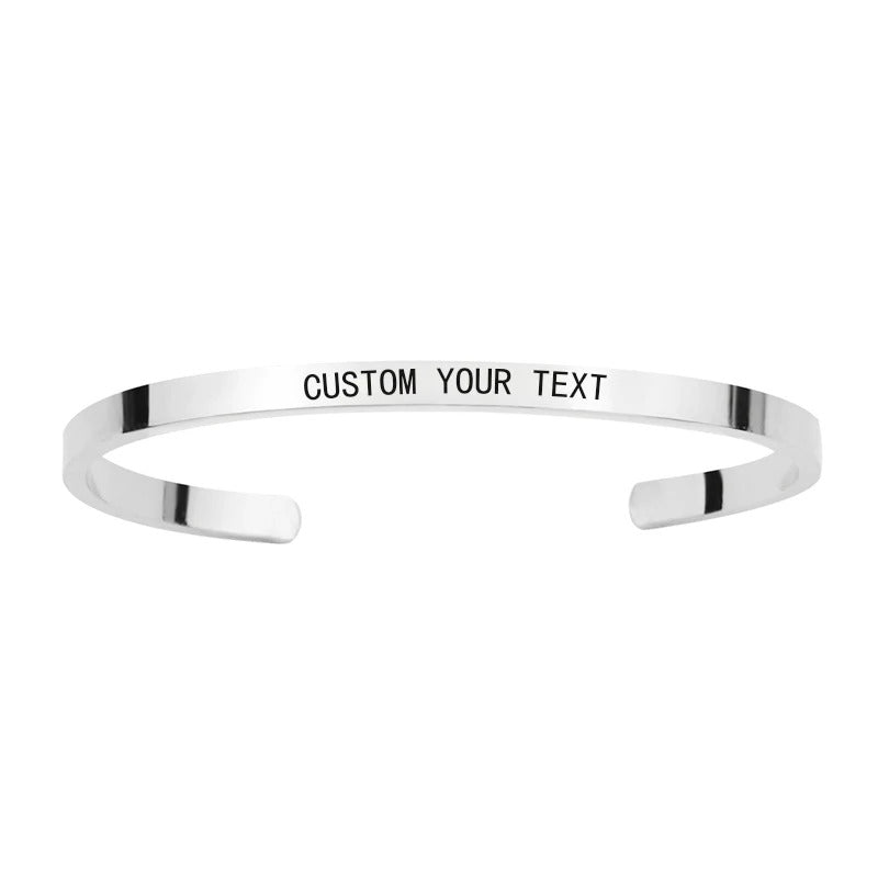 engraved bracelets for women - Gifts For Family Online