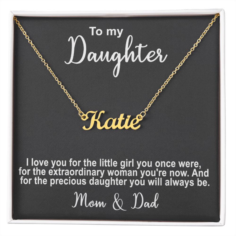 custom name necklace - Gifts For Family Online
