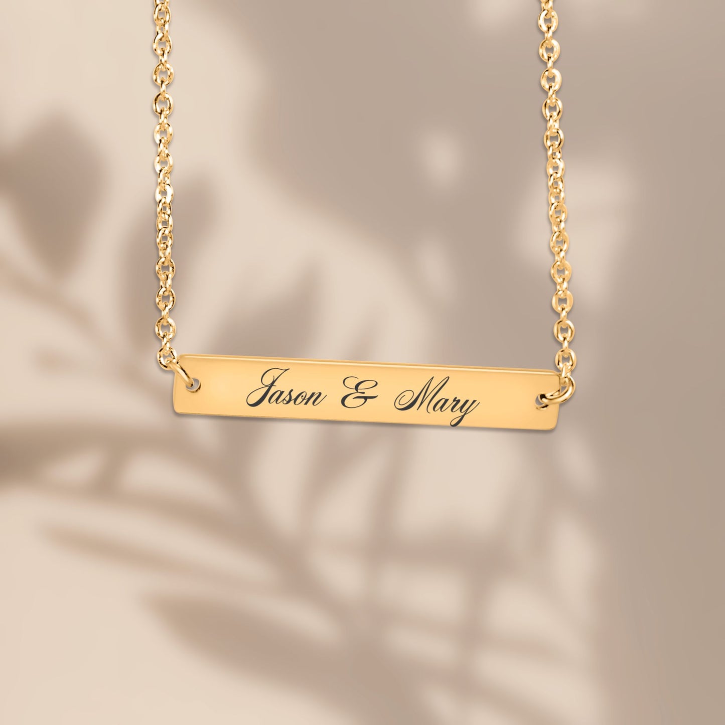 Horizontal Bar Necklace