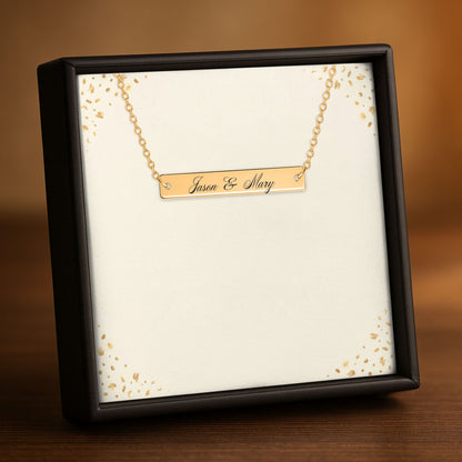 Horizontal Bar Necklace