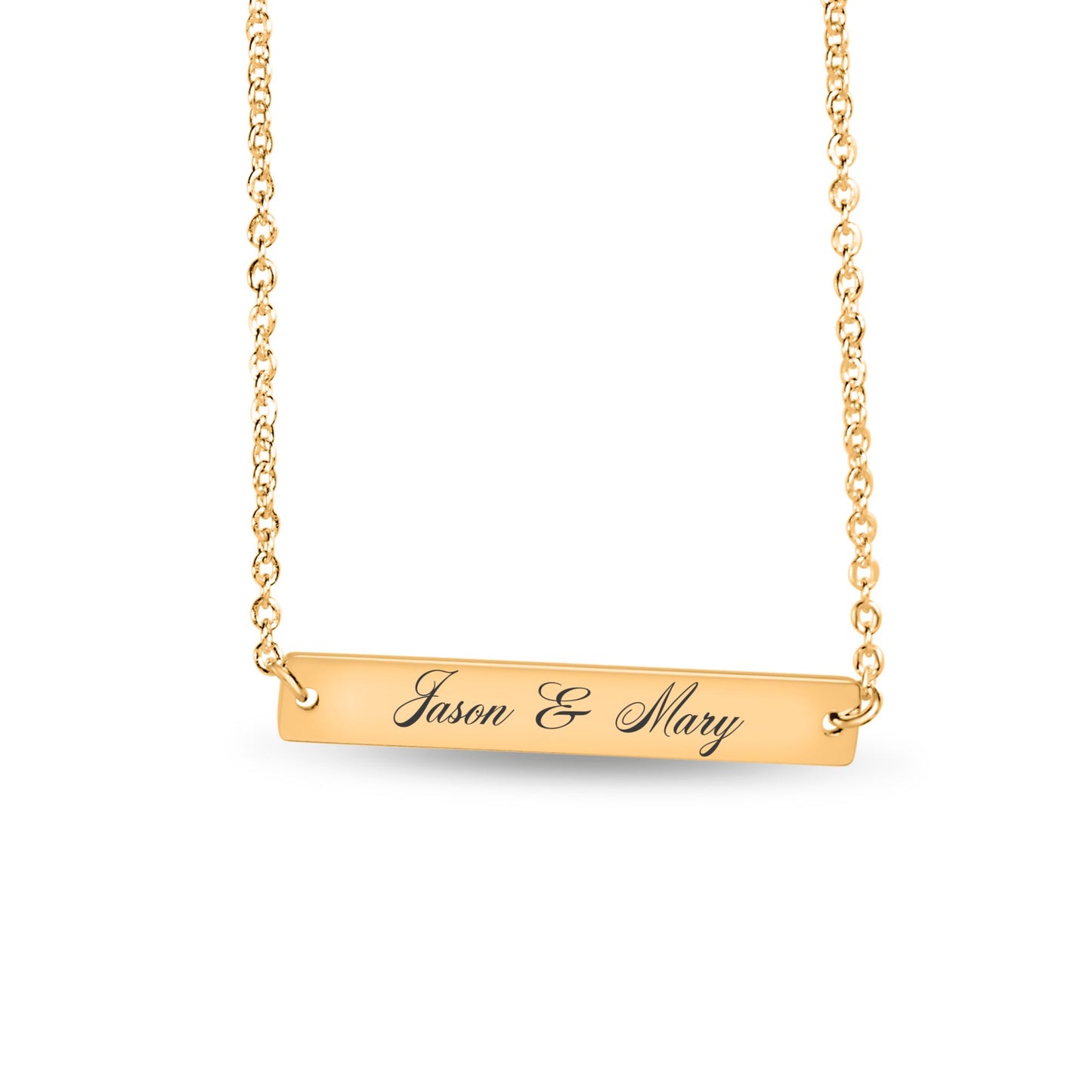 Horizontal Bar Necklace