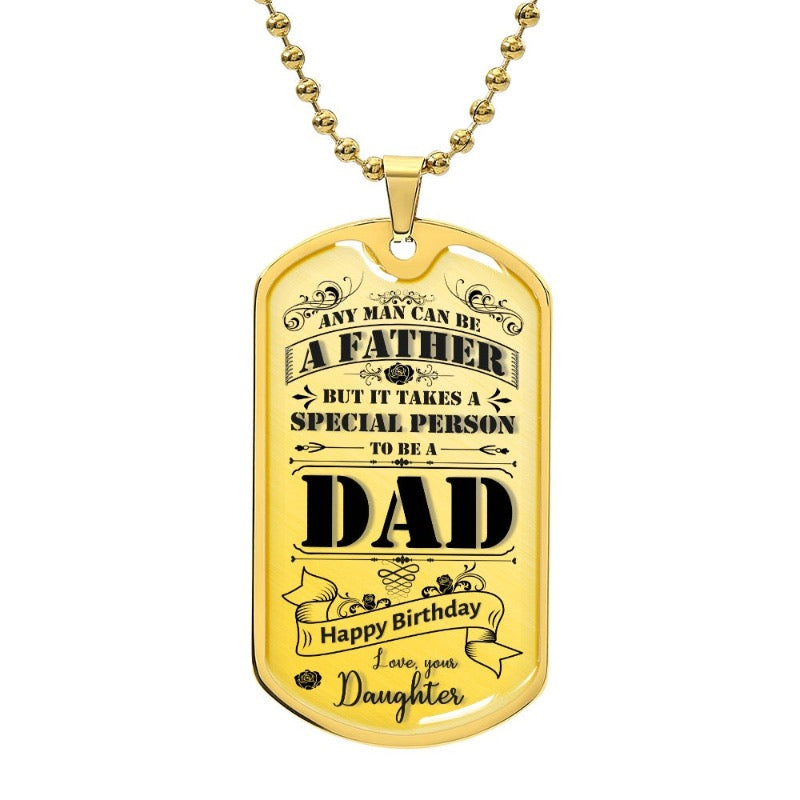 personalised dad necklace - Gifts For Family Online