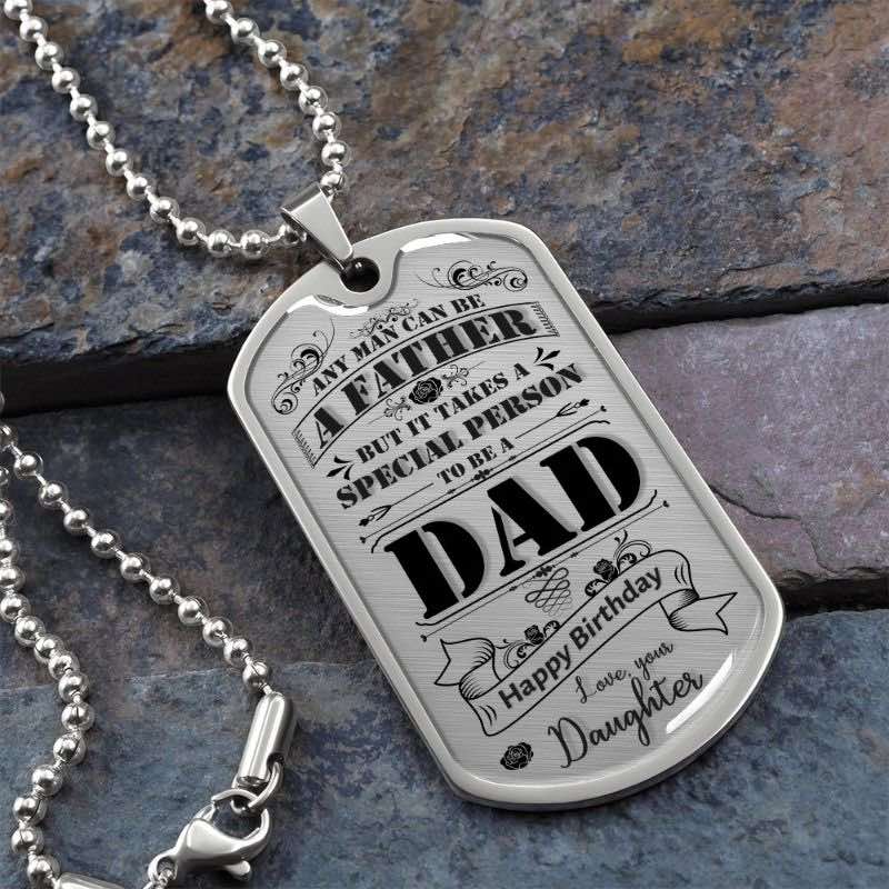 daddy necklace - Gifts For Family Online