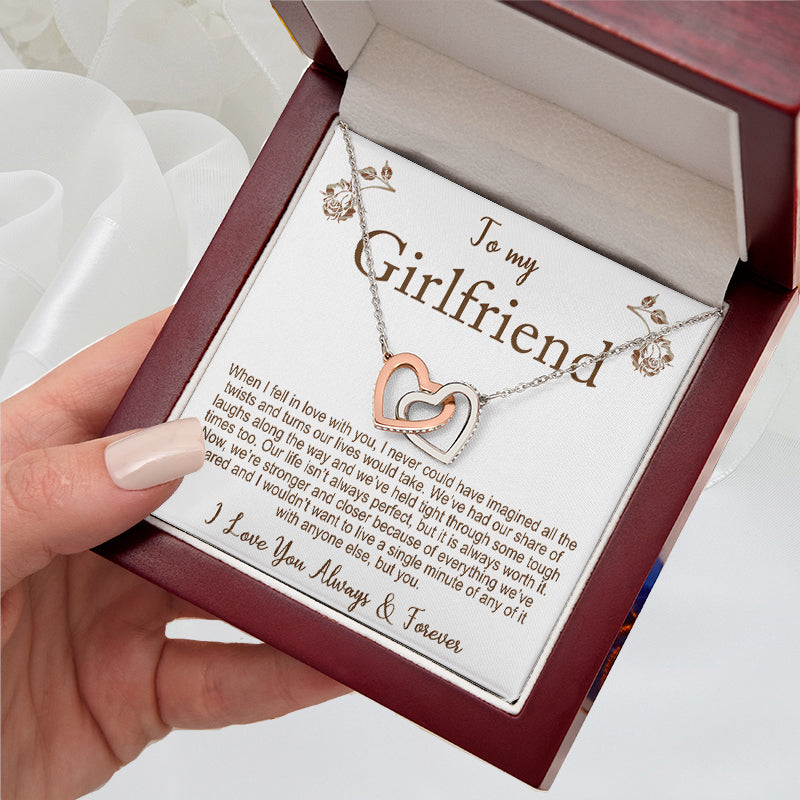 to my beautiful girlfriend necklace - Gifts For Family Online