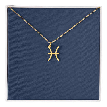 gold pisces necklace - Gifts For Family Online