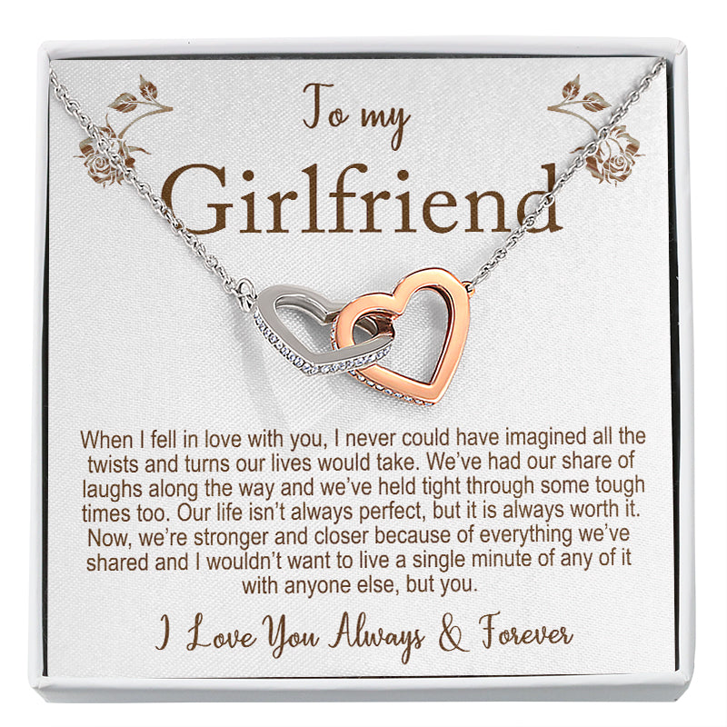 to my girlfriend necklace - Gifts For Family Online