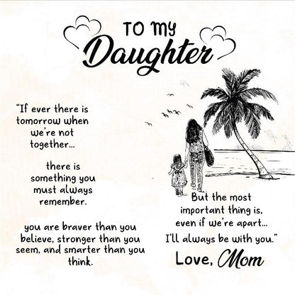 custom message card for daughter - Gifts For Family Online