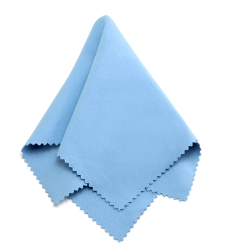 Close-up of a polishing cloth, indicating the product is a replacement attachment for jewelry making.