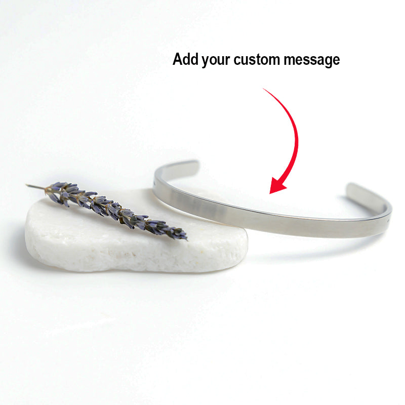 personalized message bracelets - Gifts For Family Online