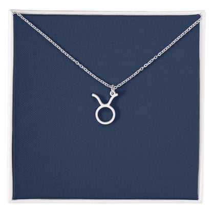 silver taurus necklace - Gifts For Family Online